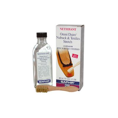SAPHIR Nettoyant Omnidiam Daim Nubuck, Transparent, 100 ml