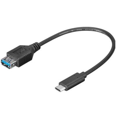 Adaptateur usb 3.0 usb goobay - [1x usb 3.1 c mâle - 1x connecteur usb 3.0 a femelle] - 0.20 m 4040849678943
