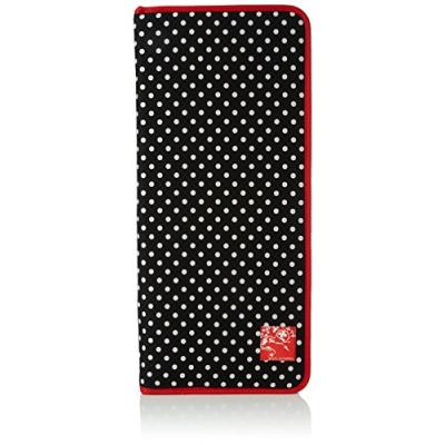 PRYM  612181 &Eacute;tui pour Aiguilles &agrave; Tricoter Polka Dots, Noir/Blanc