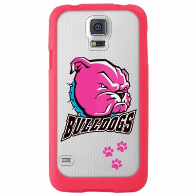 Mocca coque bimatière rose bulldogs pour Samsung Galaxy S5 G900
