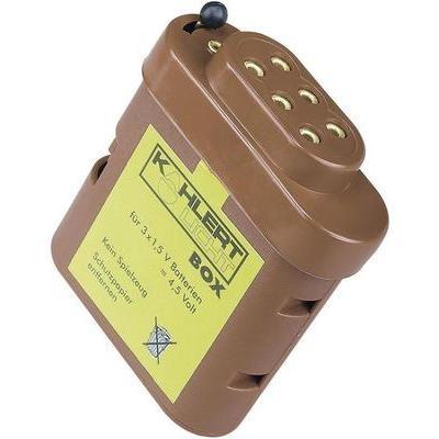 Boîte à piles avec douille de connexion kahlert licht 60897