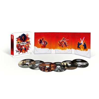 Star Wars Episodes 1- 3 (Blu-ray + Blu-ray Extras) (Éditions remasterisées): Star Wars. Episode I: The Phantom Menace, Star Wars. Episode II: Attack of the Clones, Star Wars: Episode III Revenge of the Sith)