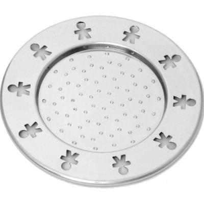 ALESSI AKK80/13 DESSOUS-DE-VERRE INOX 18/10 POLI 4 PIÈCES
