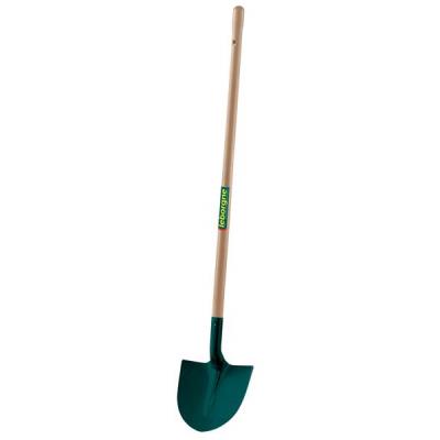 Pelle Ronde 27 Cm Manche Bois Fiskars Leborgne - 005271