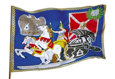 Drapeau romain 150 x 90 cm, pour décoration ou usage extérieur