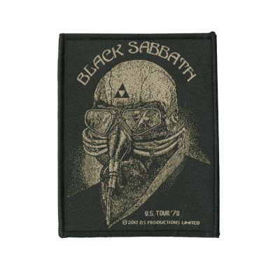 Patch Black Sabbath : US Tour 78' Sous Licence Officielle