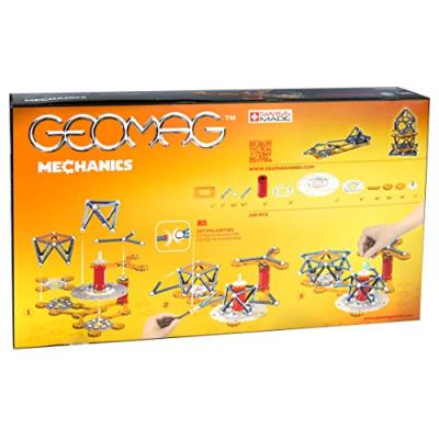 Geomag - 722 - jeu de construction - mechanics -  146 pièces  - multicolore