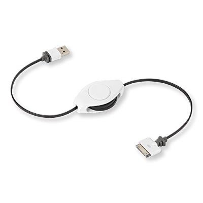 ReTrak EUIP30WT Câble de Chargement/Synchronisation pour iPhone/iPad/iPod 2,4 A 1 m Blanc