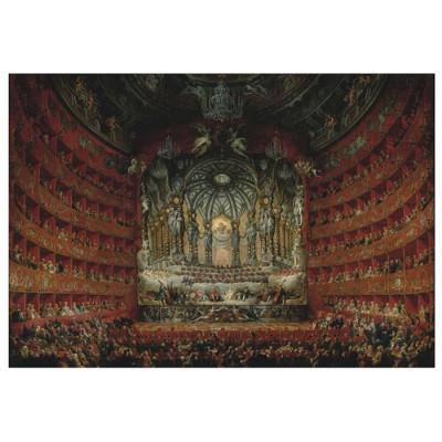 Puzzle 2000 Pièces : Pannini : Représentation au Théâtre Argentina, Perre / Anatolian