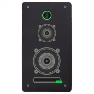 Coque rigide pour Nokia X avec impression Motifs enceinte