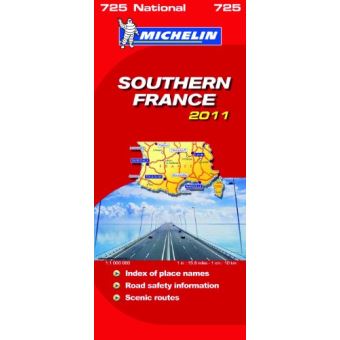 Southern France National Map 2011 2011 (Michelin National Maps) - 1