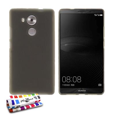 Coque Souple Ultra-Slim Le Glossy Hybrid Gris pour HUAWEI MATE 8