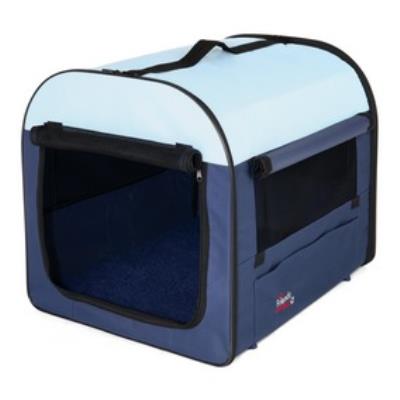 Comparer les prix de Transport Souple, M–L: 70 × 75 × 95 Cm, Bleu Foncé/Bleu Clair - Mon Animalerie