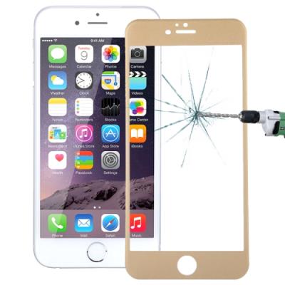 iPhone 6 Film Verre Trempé 0.26mm 9H Doré