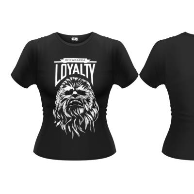 Star Wars Episode VII - T-Shirt femme Chewbacca Loyalty (L)