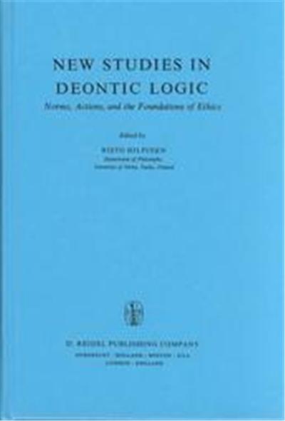 New Studies in Deontic Logic, Synthese Library
