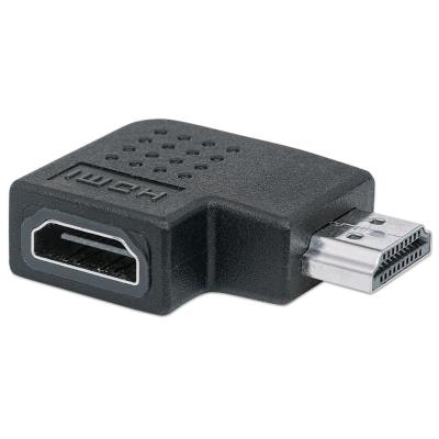 Manhattan adaptateur hdmi, hdmi hdmi a à a, m   f, laissé 90 angle 353489