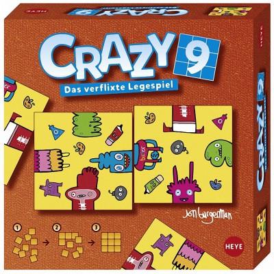 Puzzle 9 Pièces : Crazy 9 - Burgerman Doodles, Heye