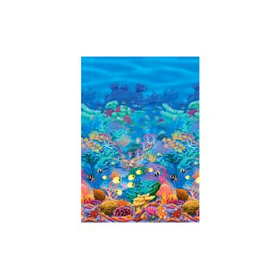 1 Rouleau De Décoration Murale Hawaï Récifs De Corail