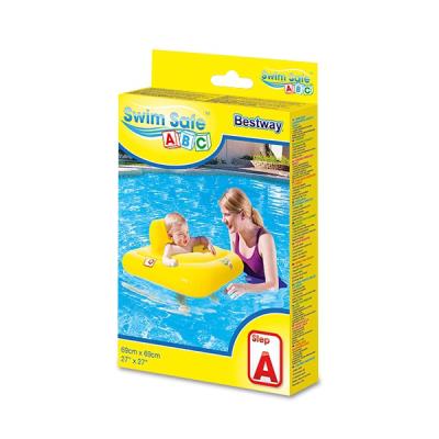 Bouée gonflable Bleu anti soleil pour bébé et maman pour piscine Intex