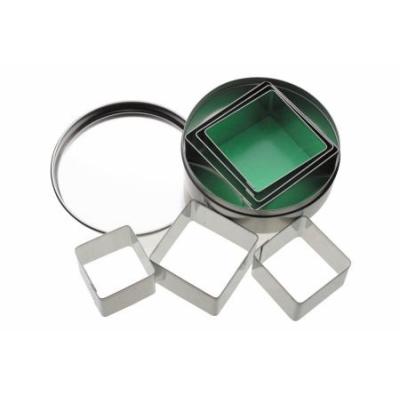 KITCHEN CRAFT LOT DE 6 EMPORTE-PIÈCES CARRÉS