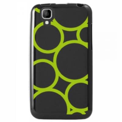 Coque souple pour Wiko Goa avec impression Motifs ronds verts