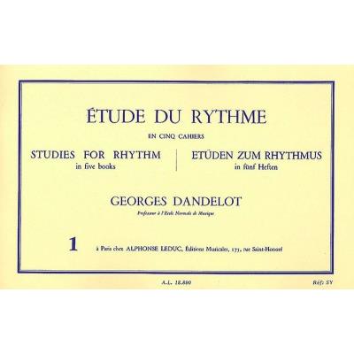 ETUDE DU RYTHME VOL 1