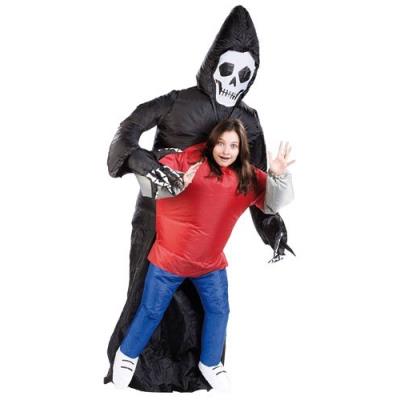 Costume gonflable ''Faucheuse et sa victime''