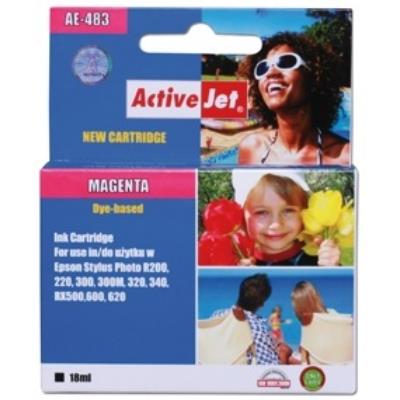 Encre activejet ae-483 magenta 18 ml chip epson t0483 action expacjaep0057