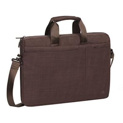 RIVACASE 8335 Sacoche Brune pour Ordinateurs Portables 15,6
