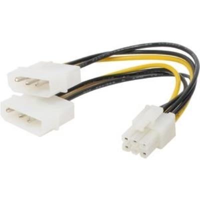 Shiverpeaks basic-s y-stromkabel, 6 pol pci express kupplung bs78226-hq