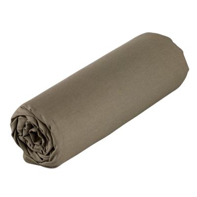 Drap housse Bio P'tit Basile 60x120 cm Taupe