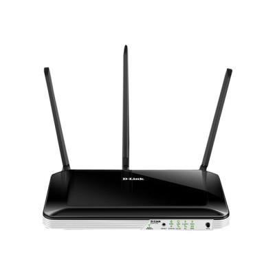 D-Link DWR-953 - Draadloze router - WWAN - 4-poorts switch - GigE - 802.11a/b/g/n/ac - Dual Band