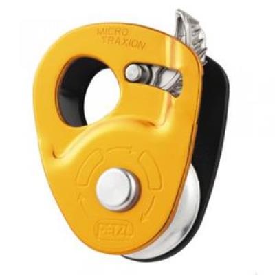 Poulie bloqueur MICRO TRAXION ultra légère, compacte et efficace Petzl P53