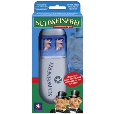 WINNING MOVES - 50018 - JEU DE SOCIÉTÉ - SCHWEINEREI SCHACHTEL - LANGUE : ALLEMAND