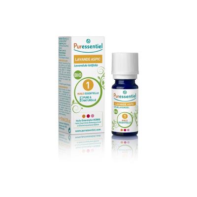 PURESSENTIEL HUILE ESSENTIEllE Lavande Aspic BIO (10 ml)
