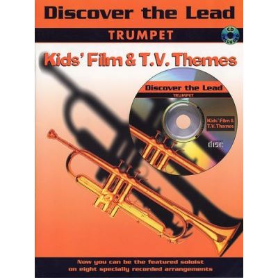 Partitions variété, pop, rock... FABER MUSIC DISCOVER THE LEAD - KID'S FILM/TV + CD - TRUMPET AND PIANO  Vents