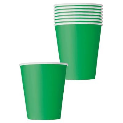 Gobelets verts (x8)