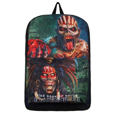 Iron Maiden Sac à dos Book Of Souls Classic 27 x 40 x 10 cm noir
