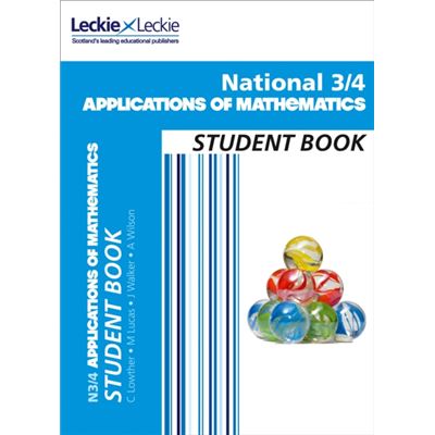 National 3/4 Applications Maths Stud Bk