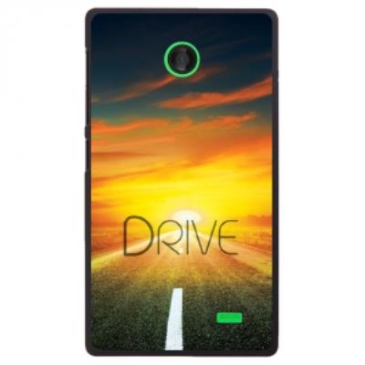 Coque rigide pour Nokia X avec impression Motifs Drive