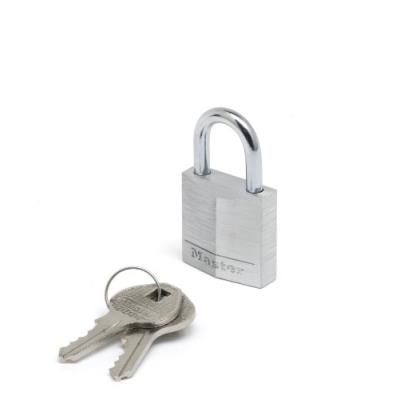 Master lock cadenas en aluminium métal brossé 30 mm