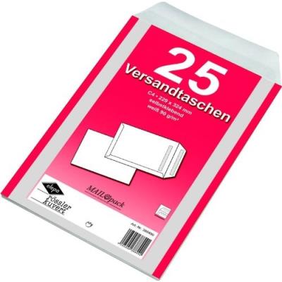 Mailmedia pochette d'expédition blanche, c4, sans fentre, 38849 0