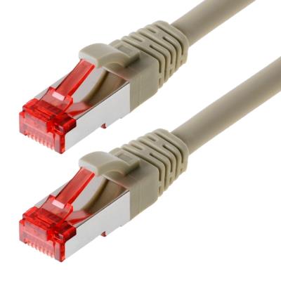 Patchcable s ftp (pimf) cat 6 gris 0,5m - patchcable avec schmalem knickschutz helos 117971