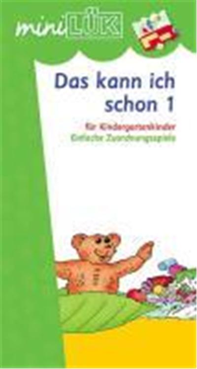 LÜK mini. Das kann ich schon 1