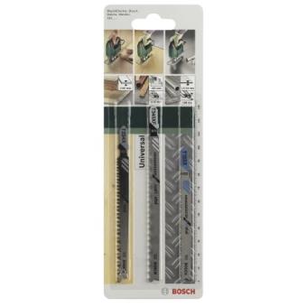 Set de 3 lames pour scie sauteuse Bosch Queue Progressor T 2609256743