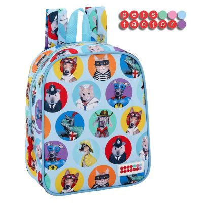 Pets-Mascottes Sac à dos Cartable adaptable 22x27x10