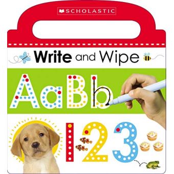 Write And Wipe Abc 123: Scholastic Early Learners (Write And Wipe) - 1