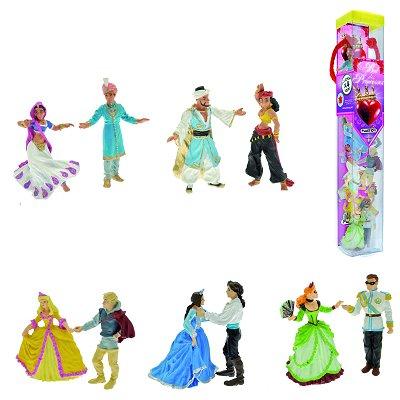 Figurine Il était une fois - Tubo de 10 figurines : Le bal des princesses