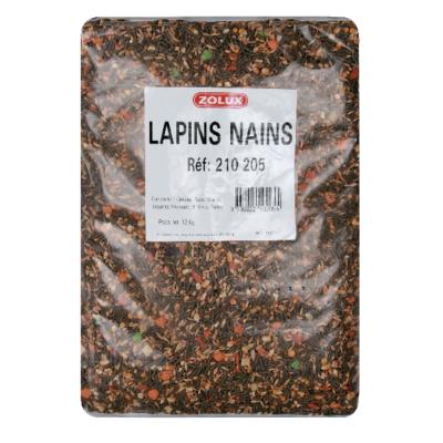 Melange De Nourriture Pour Lapin Nain En Sac 12Kg